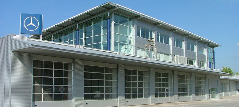  iCat® Full View Aluminum Sectional Doors: Stylish Solution for Showrooms